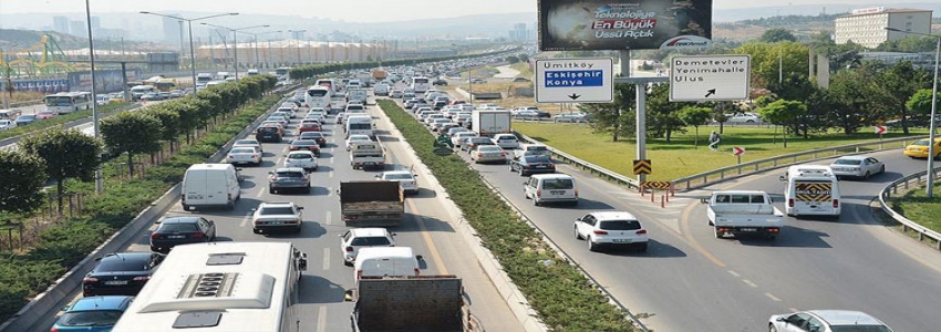 Nüfusa oranla araba sayısında Ankara ilk sırada