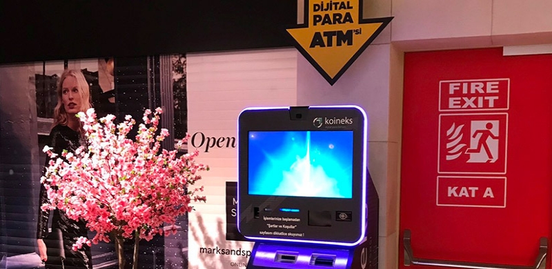 Nişantaşı'nda bitcoin ATM'si açıldı