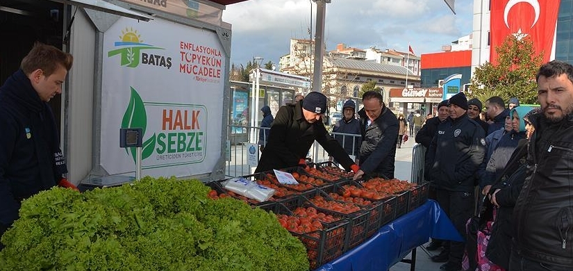 Balıkesir'de de 'tanzim satış noktası' faaliyete geçti