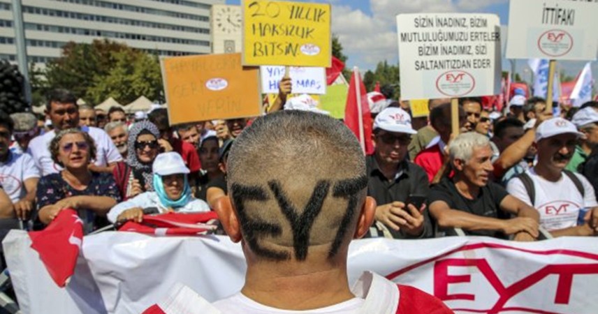 EYT'liler Ankara'da seslerini duyurdu
