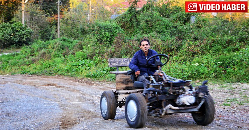 Hem benzin hem de elektrikle çalışan 4x4 araç yaptı