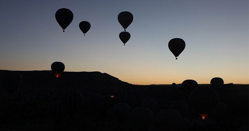 Kapadokya'da Cumhuriyet Bayramı doluluğu