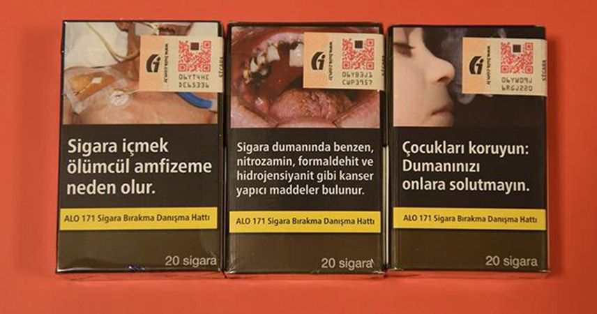 Yarın, sigara paketleri standart oluyor