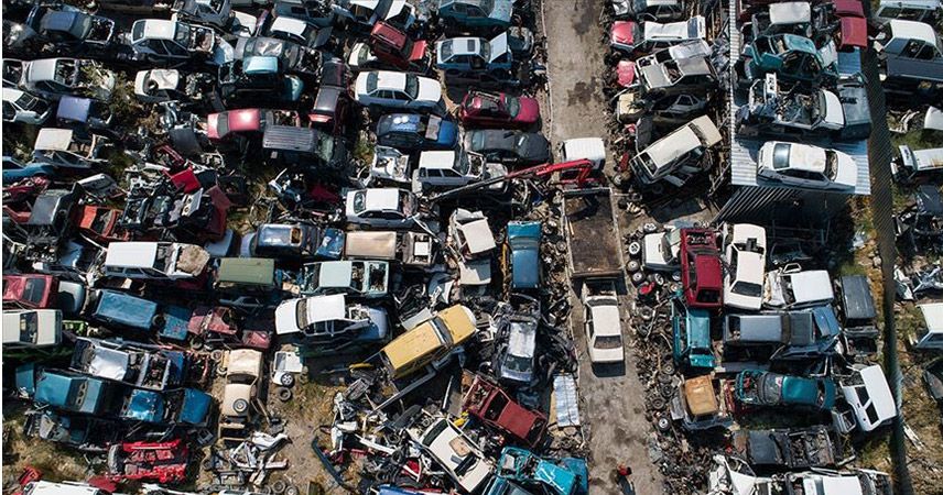 1,5 yılda 400 binden fazla araç trafikten silindi