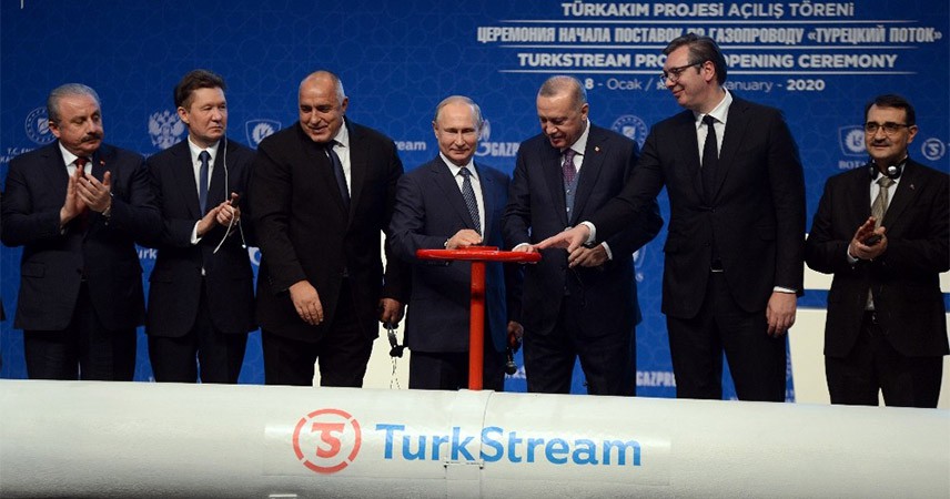 TürkAkım doğalgaz hattı açıldı