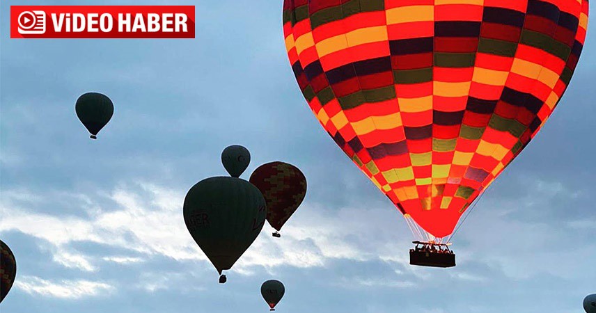 Kapadokya’nın ocak ayında balonla keşfi