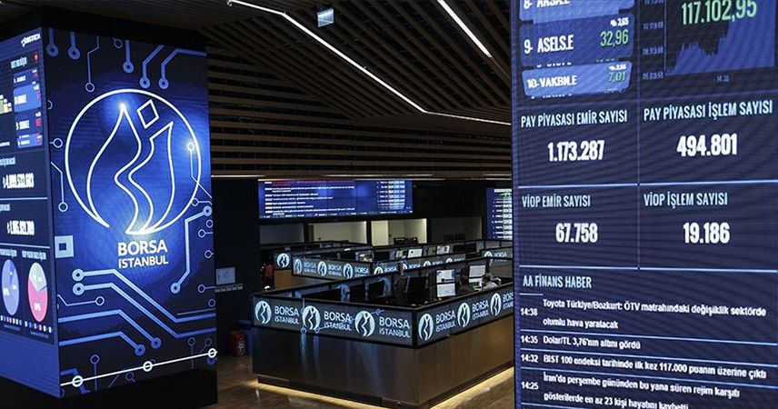 Borsa günün ilk yarısında rekora ulaştı