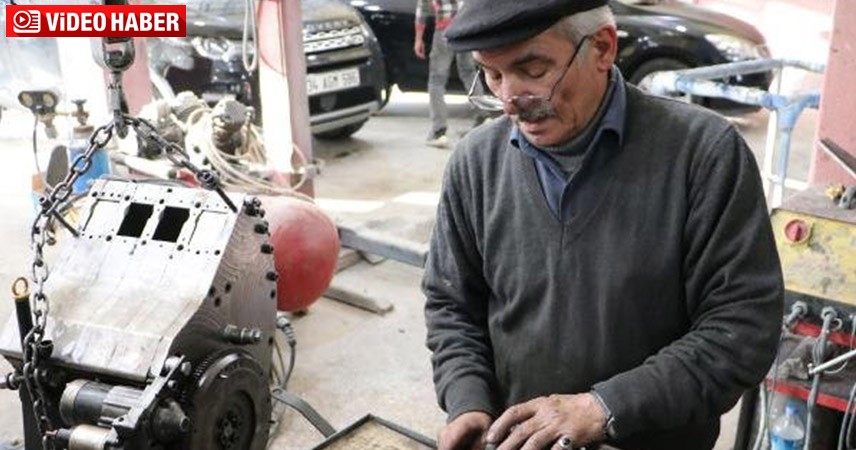 Tekirdağlı usta yüzde 70 yakıt tasarruflu motor tasarladı