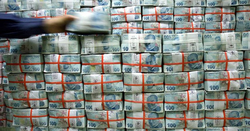 Hazine 2 milyar 885.1 milyon lira borçlandı