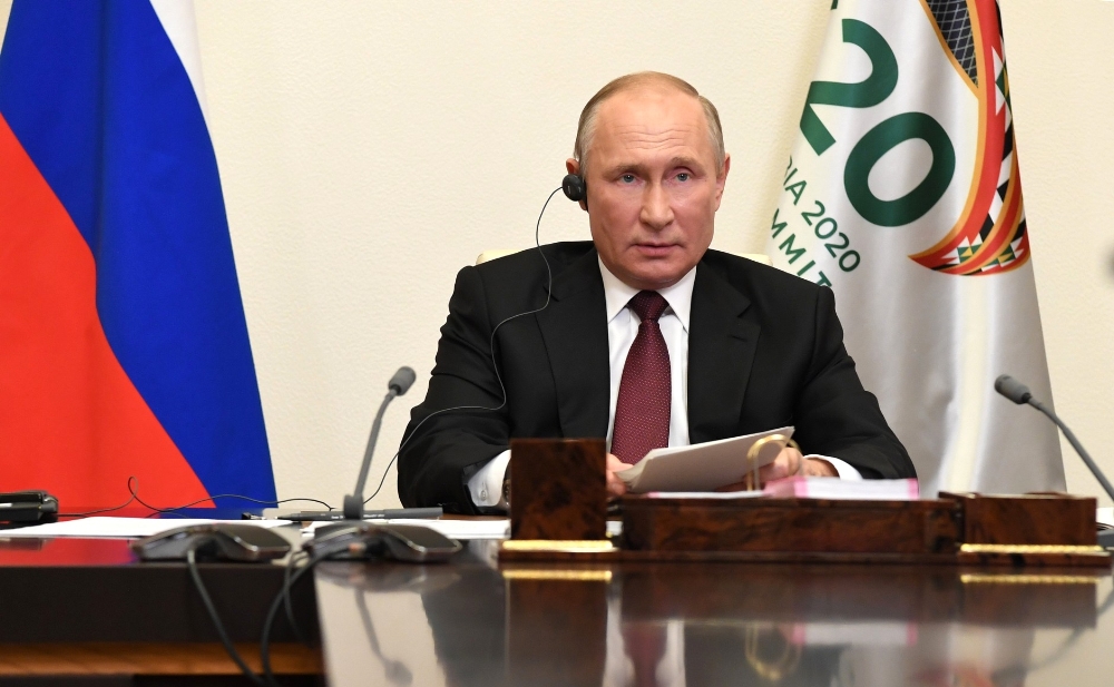 Putin’in G-20 zirvesindeki gündemi Covid-19 ve global ekonomik kriz oldu