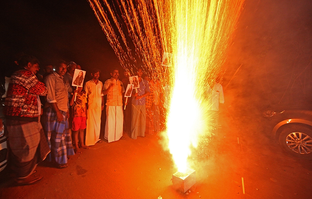 ABD Başkan Yardımcısı Harris’in Hindistan’daki köyünde kutlama