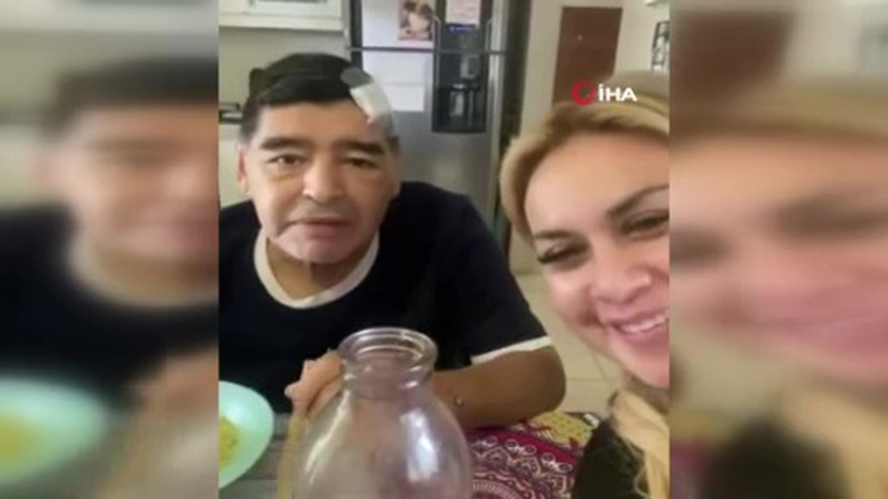 Maradona’nın ölmeden önceki son görüntüleri ortaya çıktı