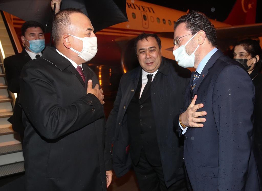 Dışişleri Bakanı Çavuşoğlu, Türkmenistan’da