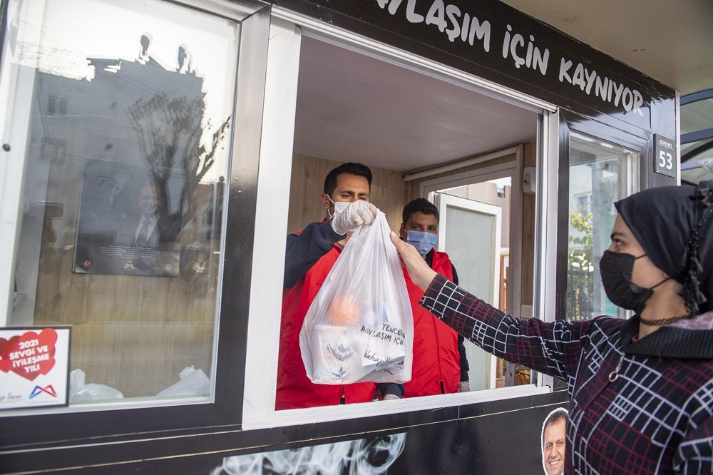 Büyükşehir Belediyesi 11 noktada 'Mahalle Mutfak Büfesi' kurdu - Son dakika  ekonomi haberleri
