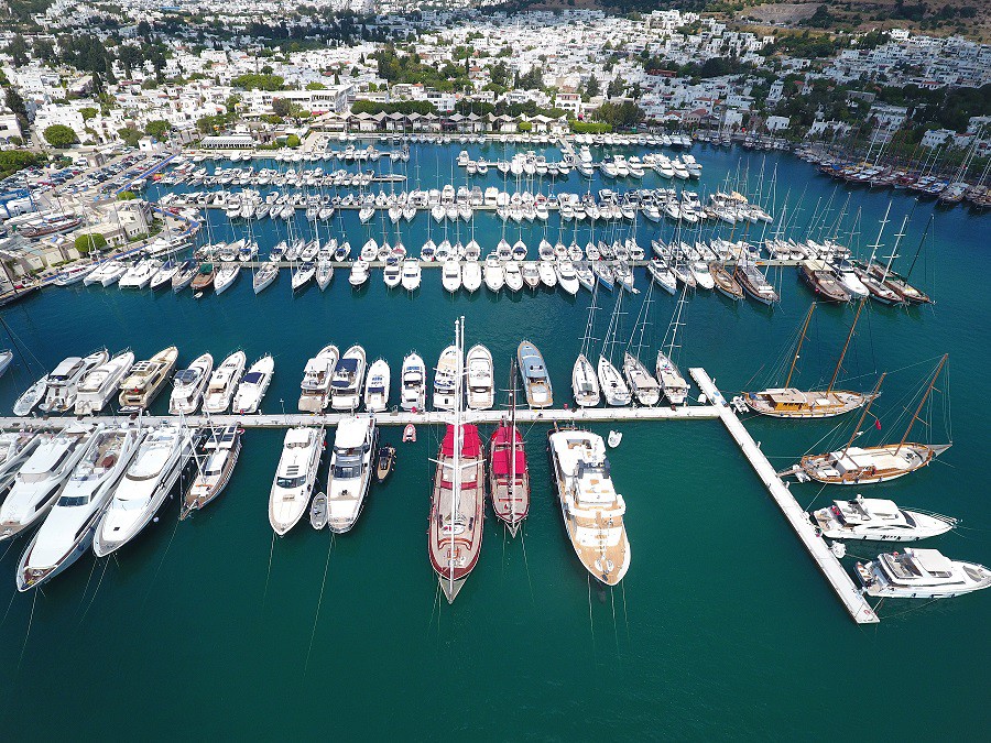 Benim görmediğim ama adını duyduğum diğer marinalar da şöyle: (Fotoğraf: Milta Bodrum Marina) (Fotoğraf: Milta Bodrum Marina)