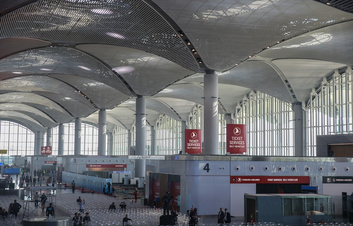 İstanbul Havalimanı, tamamlandığında kapasitesini zorlamayacak büyüklükte bir alanda hizmet veriyor.
