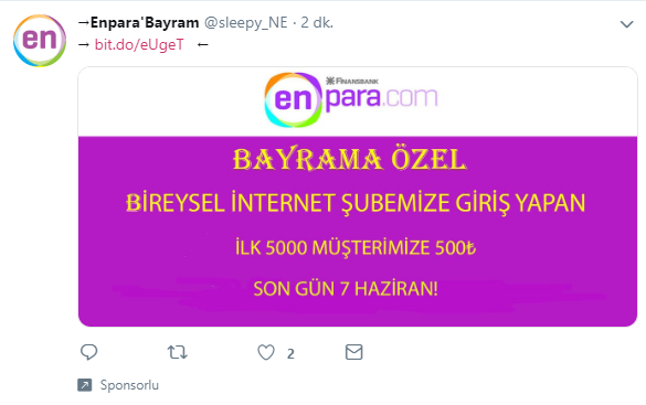 Hediye para vadediyorlar, borca taksit öneriyorlar, borcu silmeyi teklik edenler var. Kullanıcılar da bu vaatler karşısında bir fırsat yakaladıklarını düşünerek hızla işlem yapmaya girişiyor.
BİLİNEN MARKALARIN ŞEKLİNE BÜRÜNÜYORLAR
Dolandırıcıların açtıkları sosyal medya hesaplarında tanınmış ve saygın markaları kullandıkları görülüyor.