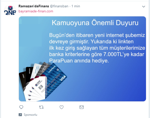 ALTYAPILARI ÇOK KUVVETLİ
Sahte hesapların altyapıları kullanıcıların bilgi ve şifresini aldıktan sonra paralarına ulaşma konusunda çık hızlı hareket edebilecek bir teknolojiye sahip.