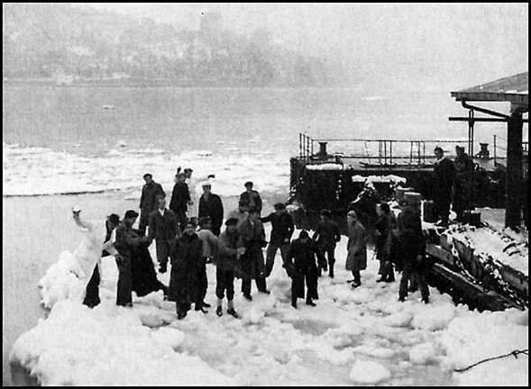O şubat ayı tüm yurtta çok çetin geçti. Bize 1954 şubat ayından bu görüntüler yadigar kaldı.