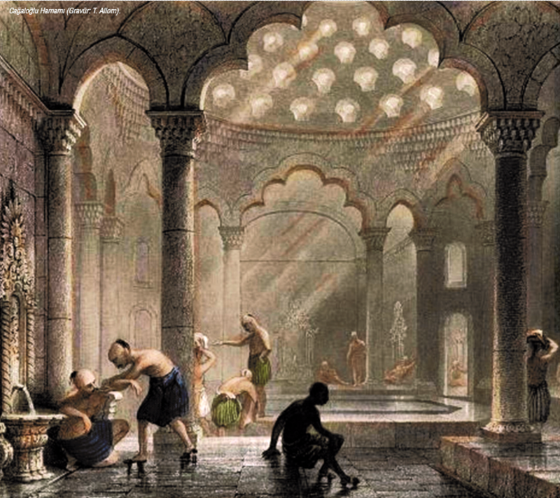 (Halkın temizlik ihtiyacını gidermek için 1’inci Mahmut tarafında Yerebatan Caddesi’nde yapılan Coğaloğlu Hamamı-1741)
17’NCİ YÜZYILDA AVRUPA’DA YAŞANAN SALGININ SONUÇLARI YIKICI OLDU
17’nci yüzyılda Avrupa’da etkili olan veba salgını, binlerce insanın ölmesine ve nerede ise hayatın durmasına neden oldu.
1750’DEKİ SALGINI EVLİYA ÇELEBİ, ESERİNDE ANLATTI
Evliya Çelebi, Seyahatnamesindeki notları arasında 1750 yılında 3 ay boyunca İstanbul’da veba salgınından, günde yaklaşık 1.000-1.200 kişinin hayatını kaybettiği yazdı.