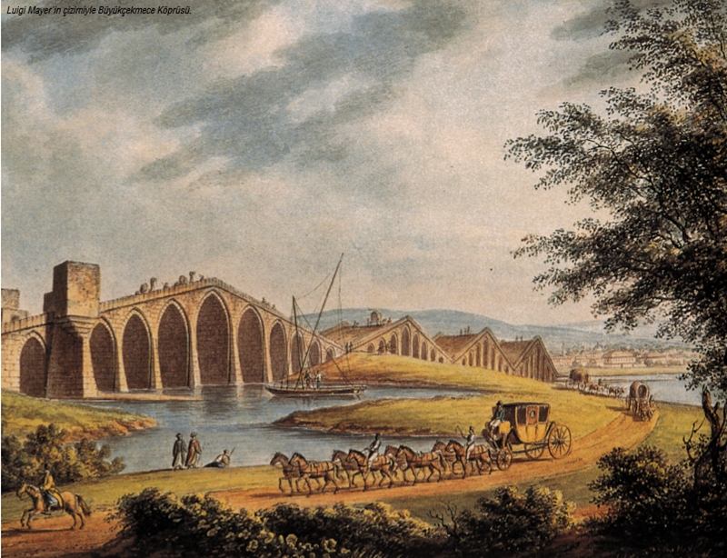 (Büyükçekmece Köprüsü-1770)
6 YIL SÜREN VEBA SALGINI 1778’DE BİTTİ
İstanbul’da 1773’ten 1778’e kadar süren veba salgını 6 yıl yaşandı. Salgından kaçmak isteyen, Galata ve Pera’da yaşayan Avrupalı birçok tüccar ve diplomat Büyükdere ve Tarabya gibi Boğaziçi köylerine sığınarak kendilerini korumaya çalıştı.
O yıllarda İstanbul’da etkili olan bu salgın o kadar kuvvetliydi ki aynı zamanda Edirne, Bursa ve Selanik’te de yaşandı.