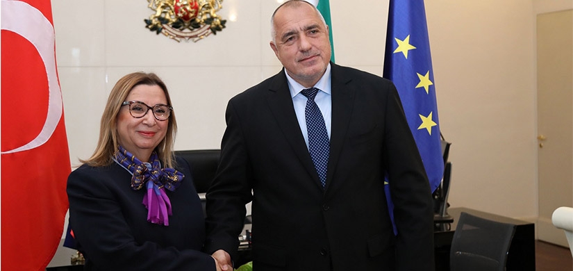 Bakan Pekcan, Bulgar Başbakanı Borisov ile görüştü  