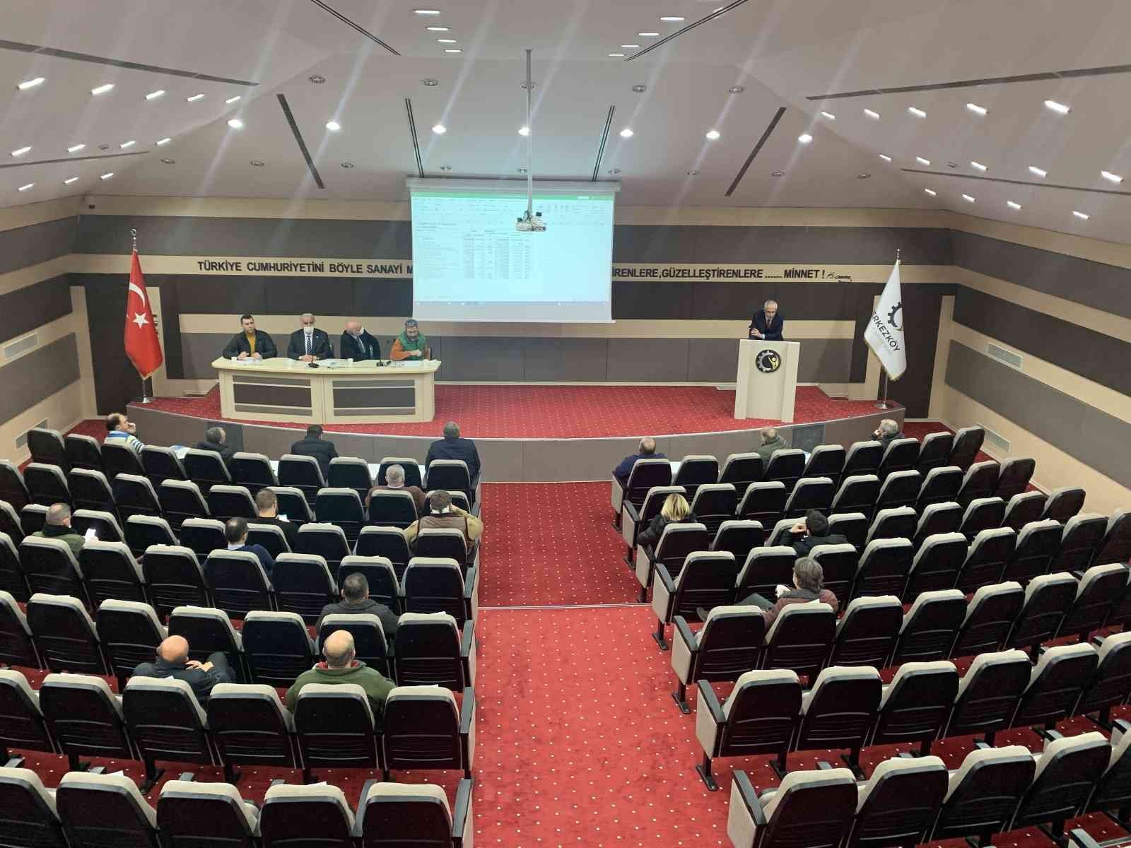 Çerkezköy TSO’da yılın son meclis toplantısı gerçekleşti