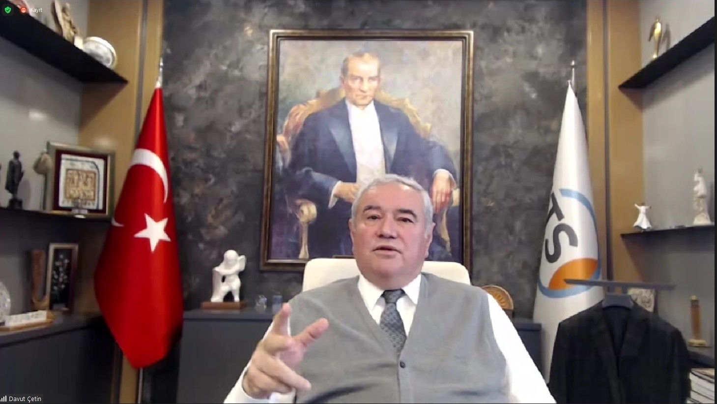 ATSO Başkanı Çetin: “Turizmde Türkiye performansının çok üzerine çıktık”