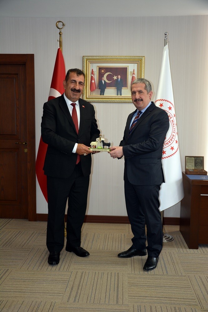 Bakan Yardımcısı Gürcan, TÜDKİYEB Başkanı Çelik’i kabul etti