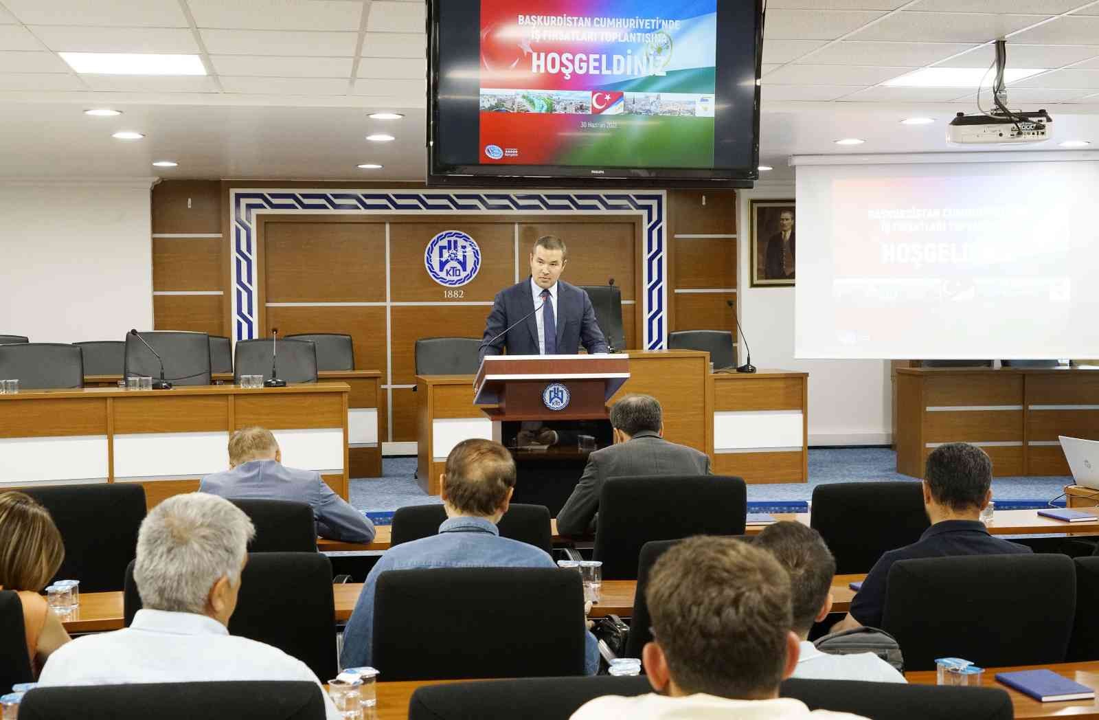 Konya’da “Başkurdistan Cumhuriyeti’nde İş Fırsatları” toplantısı gerçekleştirildi