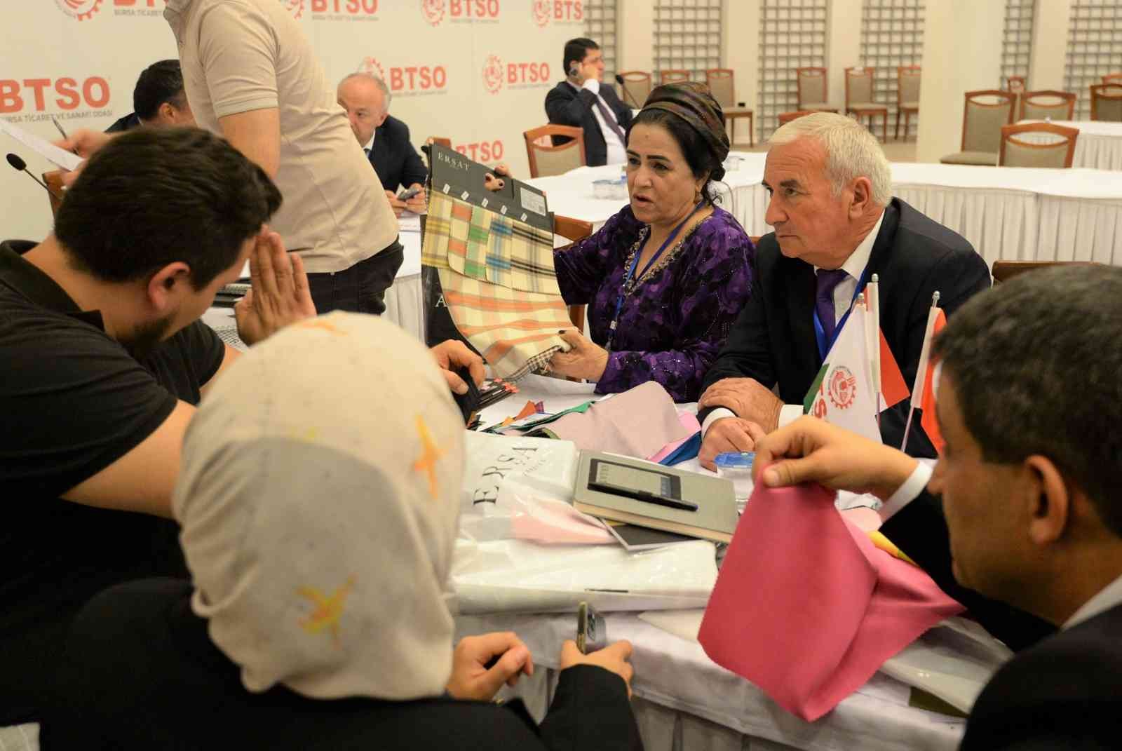 BTSO üyeleri Tacikistan iş dünyası ile buluştu