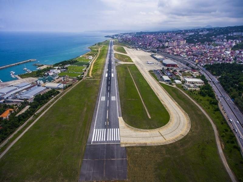 Trabzon Havalimanı’nda önümüzdeki yılın turizm sezonu hazırlıkları şimdiden başladı